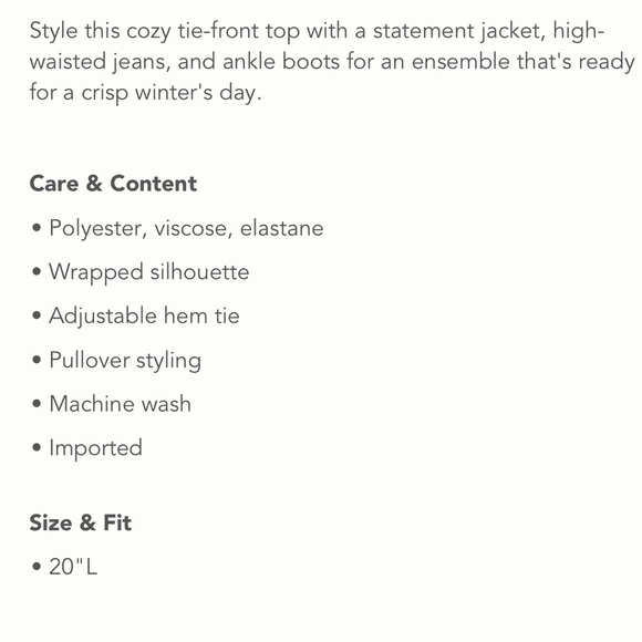 Anthropologie Cozy Twist Sweater NWT - Picture 5 of 8